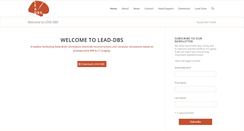 Desktop Screenshot of lead-dbs.org