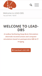Mobile Screenshot of lead-dbs.org